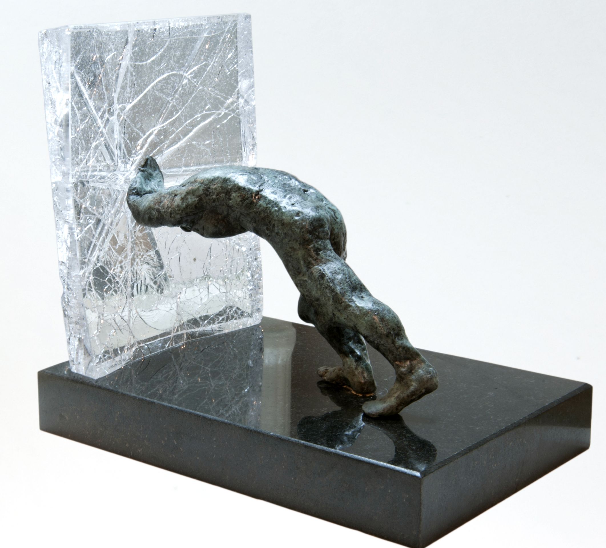 CEM SAĞBİL &nbsp;Aktio &nbsp;2013 &nbsp;e.4/12 &nbsp;19x21x14cm &nbsp;bronz