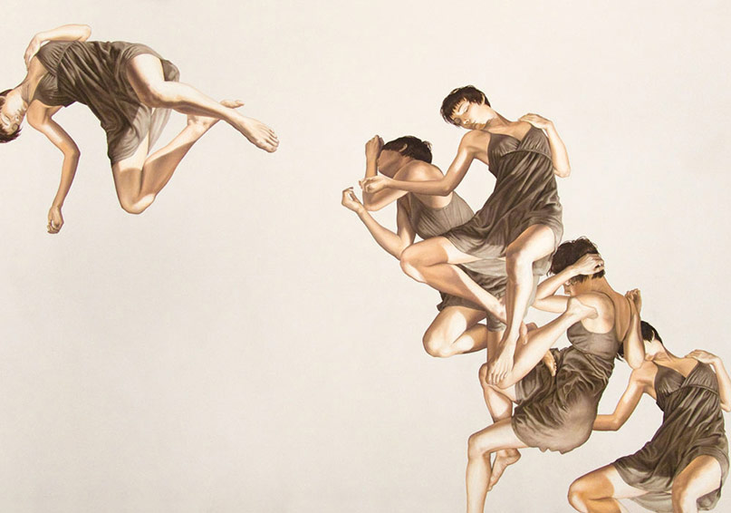 Boşlukta Süzülen İnsan Bedenleri