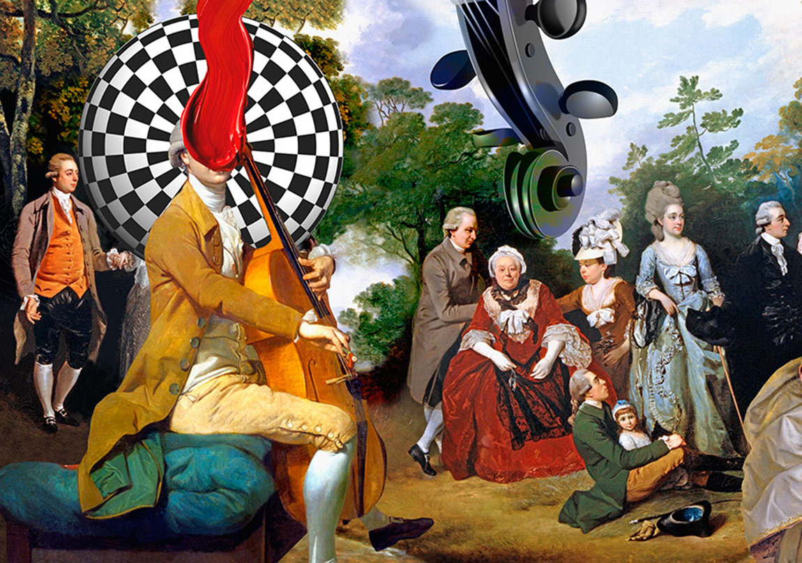 Klasik Tablolar Çağdaş Sanatla Birleşiyor