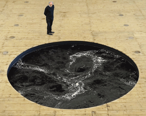 Anish Kapoor’un Su İle Yarattığı Kara Delik İlk Kez Amerika’da