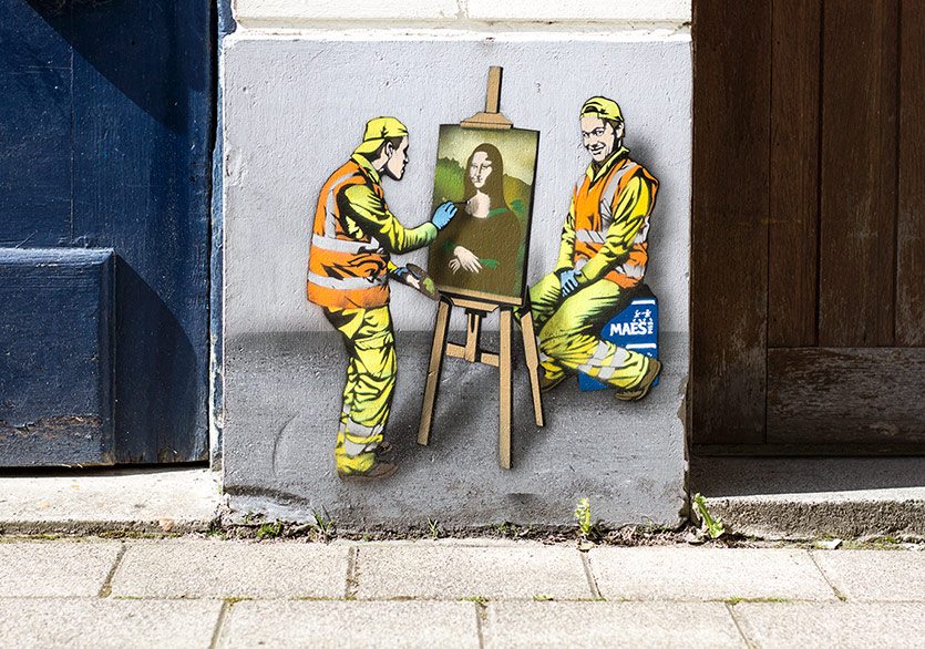 Sokağın Mizahi Resimleri