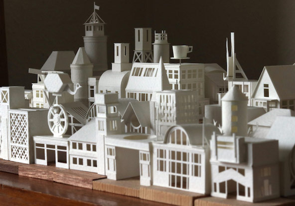 Kağıttan İnşa Edilen Mimari Yapılar