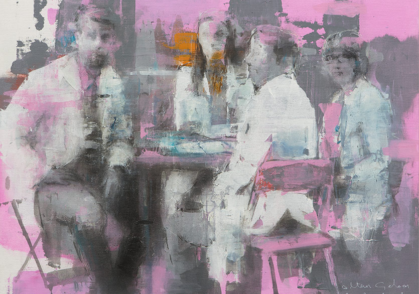 Altan Çelem’in “Yayın Akışı” Sergisi Brieflyart Galeri’de