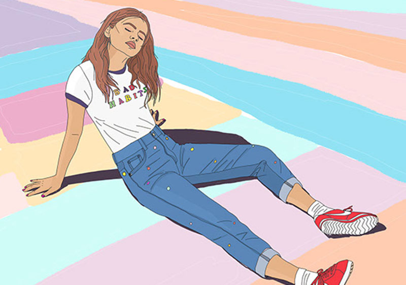 Kalabalık Şehirler İçin İllüstrasyonlar