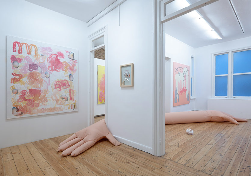 Merve Morkoç’un “Bu Biraz Leke Bırakabilir” Sergisi Martch Art Project’te