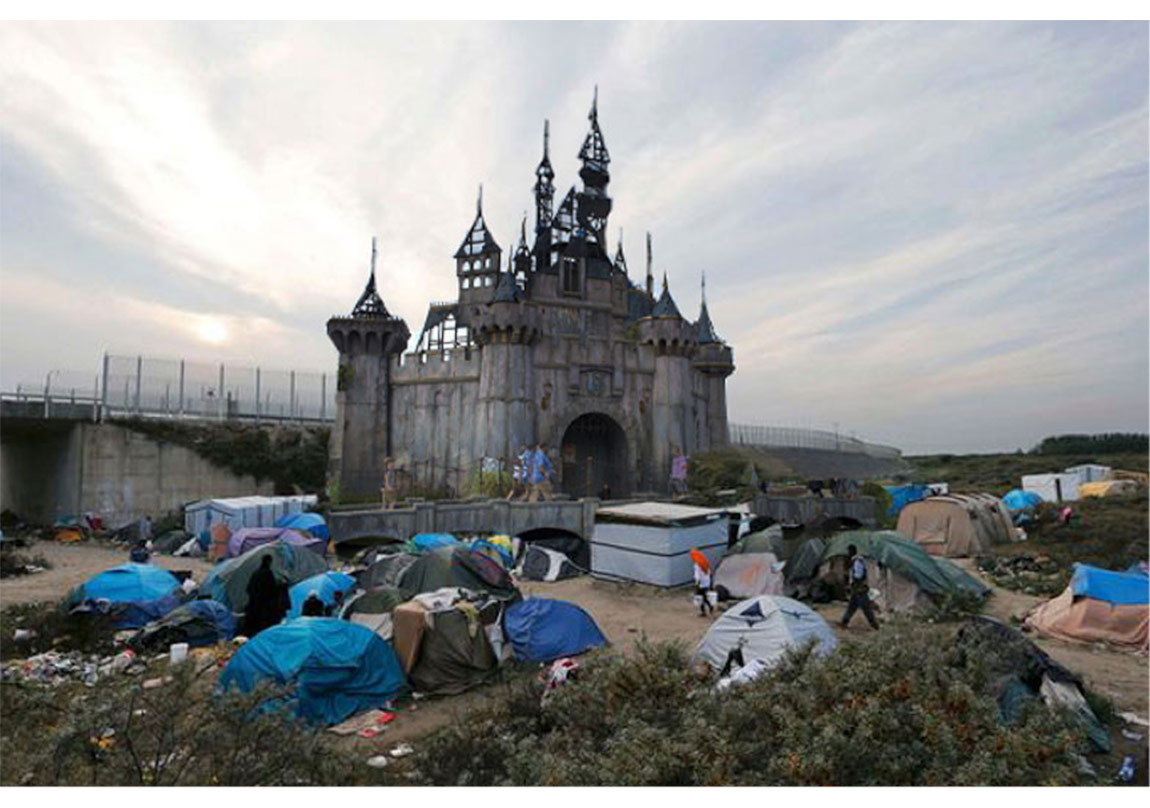 Dismaland Mültecilere Sığınak Oluyor