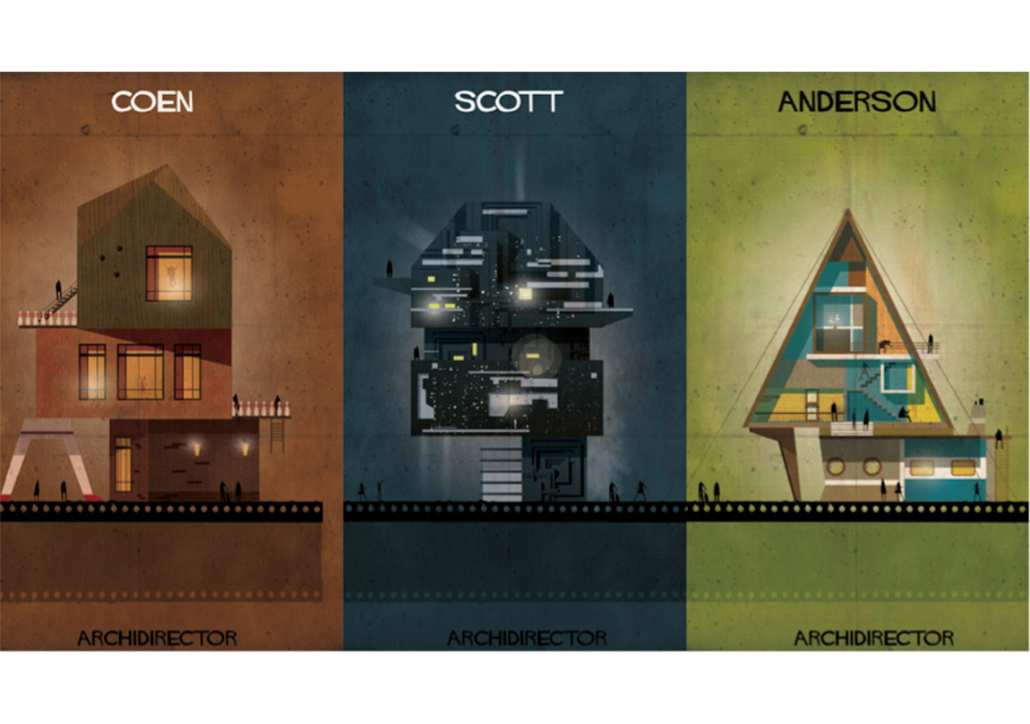 Ünlü Filmler Birer Ev Çizimine Dönüşürse