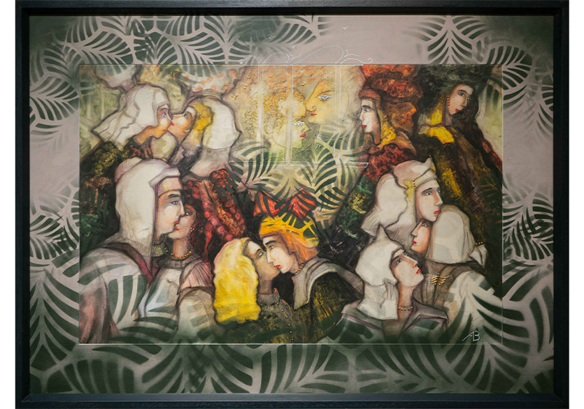 Alev Ermiş Mavitan ve Bihrat Mavitan’ın “1+1=1” Sergisi Galeri Siyah Beyaz’da