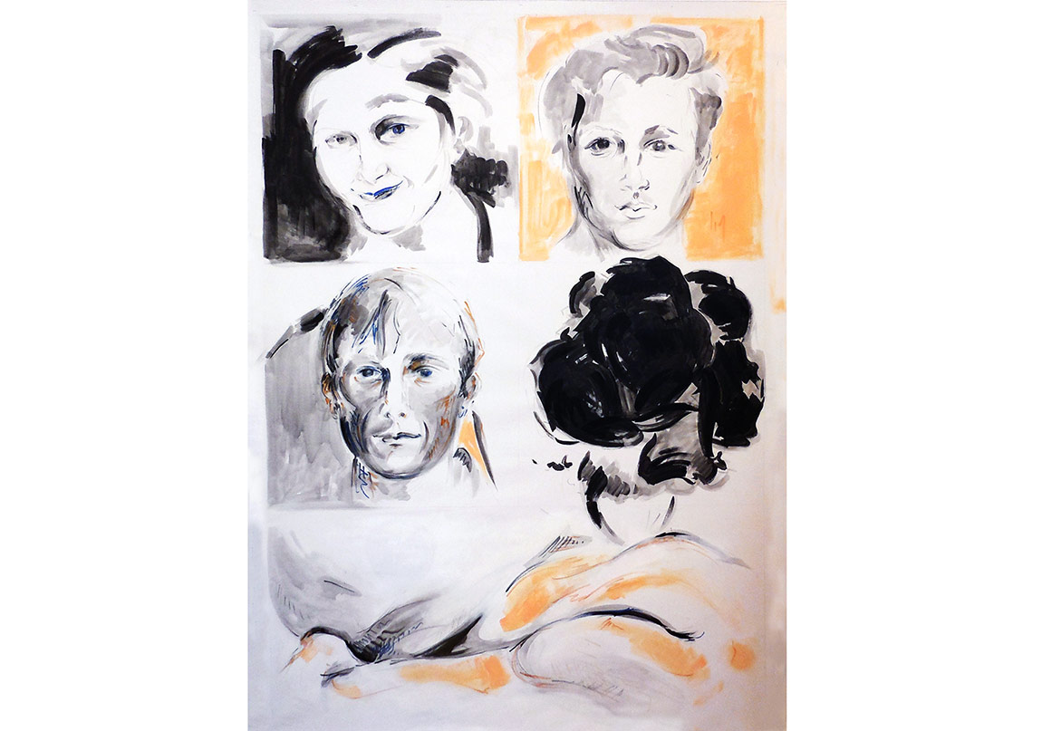 Paris’teki Yüzler Eserlere Yansıyor