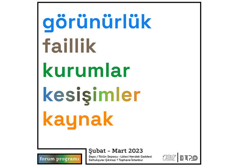 Depo ve Omuz’dan Forum Programı