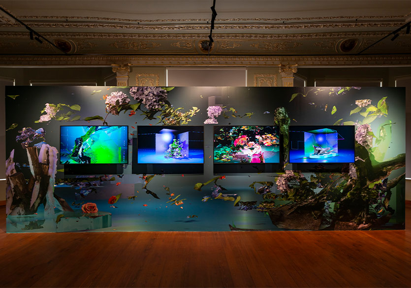 Doğa Temalı Bir Dijital Sanat Deyimi “Flora” Sergisi Kalyon Kültür’de