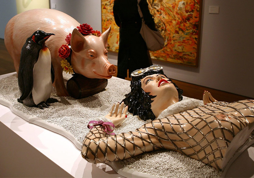 Jeff Koons’un Milyon Dolarlık Heykeli Çalıntı Bulundu
