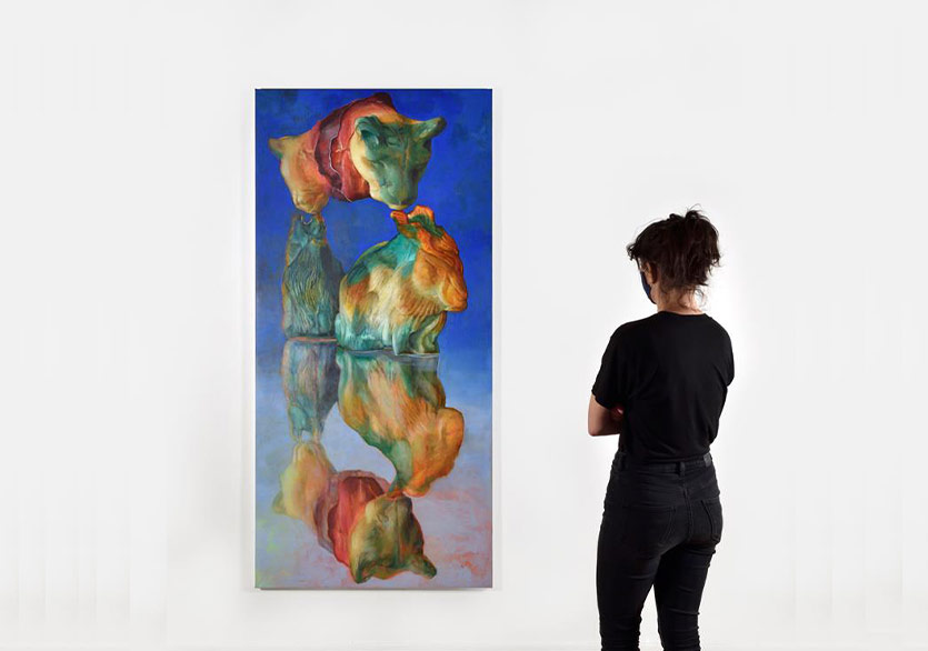 Maude Maris’in “BLUE MILK” Sergisi Pi Artworks’te
