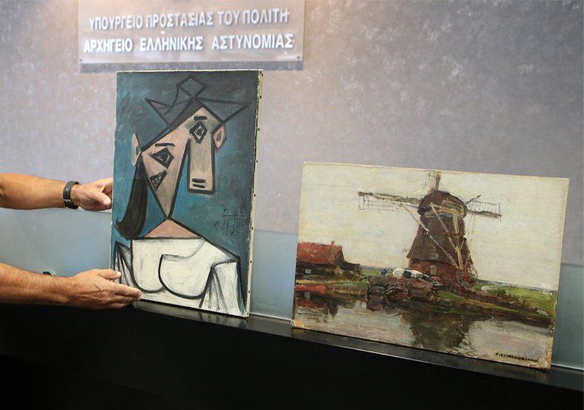 Picasso ve Mondrian’ın Çalınan İki Tablosu Bulundu