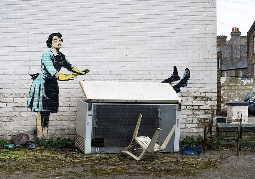 Banksy, 2003’te BBC’ye Verdiği Röportajda Gerçek Adını Açıklamış