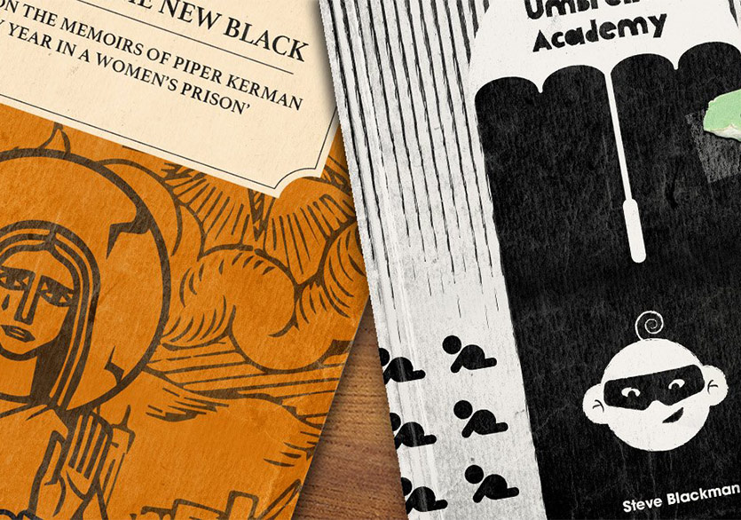 Netflix’in Popüler Dizileri Eski Kitap Kapaklarına Dönüştü