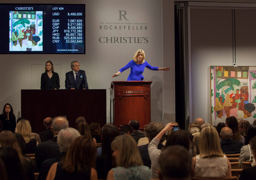Rockefeller Müzayedesi Christie’s’e 835 Milyon Dolar Getirdi!