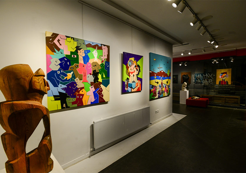 Süleyman Engin’in “Yalancı Bahar” Sergisi Galeri Sekiz Artı Bir’de