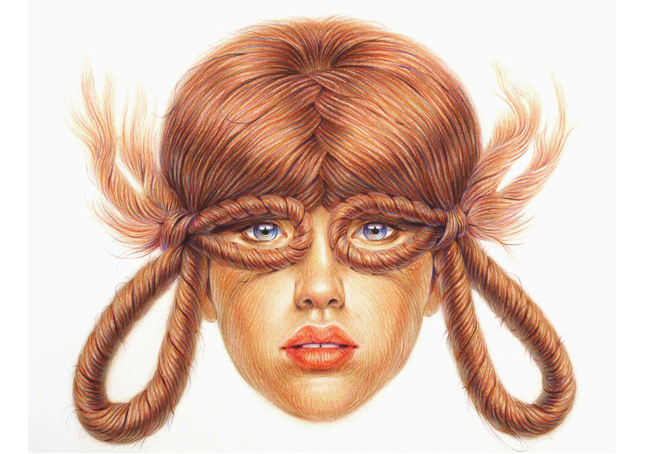 İllüstrasyonlara İlham Veren Saçlar