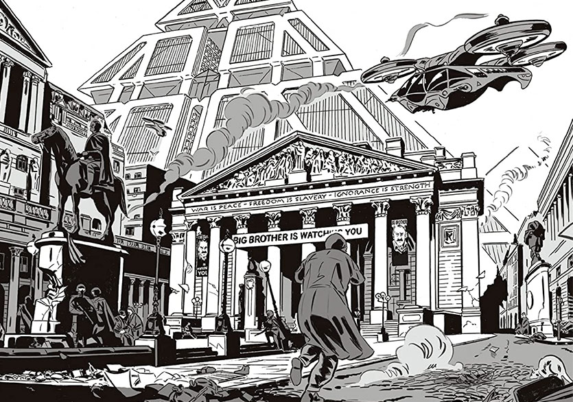 “1984”e Sadık Bir Grafik Roman Uyarlaması