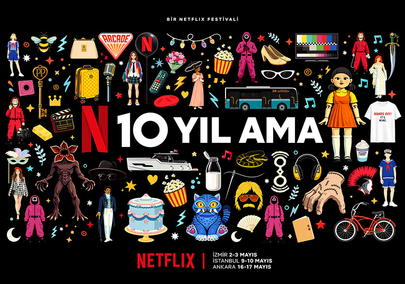Netflix, Türkiye’deki 10. Yılını Kutluyor