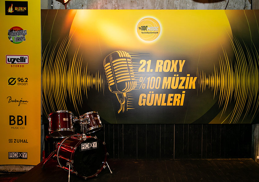 21. Roxy %100 Müzik Günleri’ne Rekor Sayıda Başvuru Gerçekleşti
