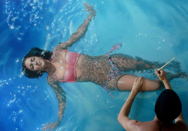 Suyun Büyüleyici Etkisi Resimlere Yansıyor