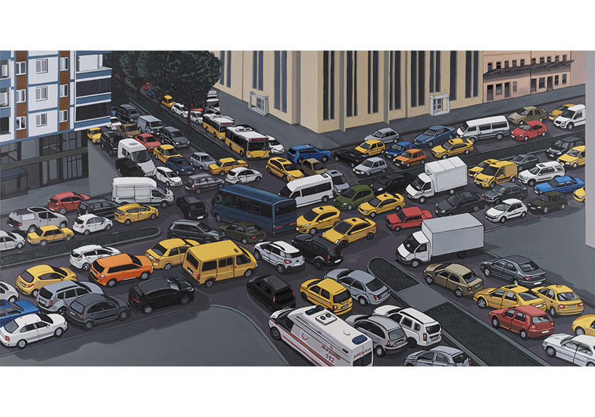 İhsan Oturmak’ın “Çift Başlı” Sergisi Öktem Aykut’ta