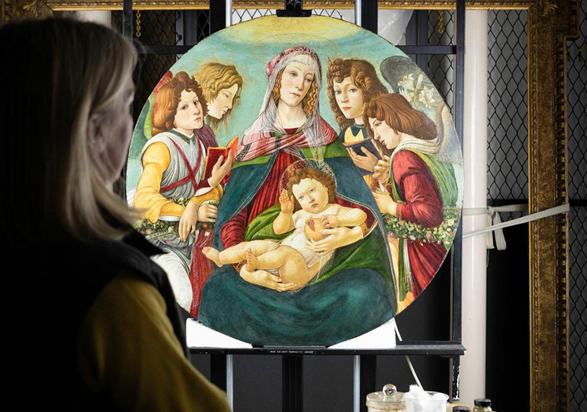 Madonna of the Pomegranate İmitasyonunun Orijinal Olduğu Keşfedildi