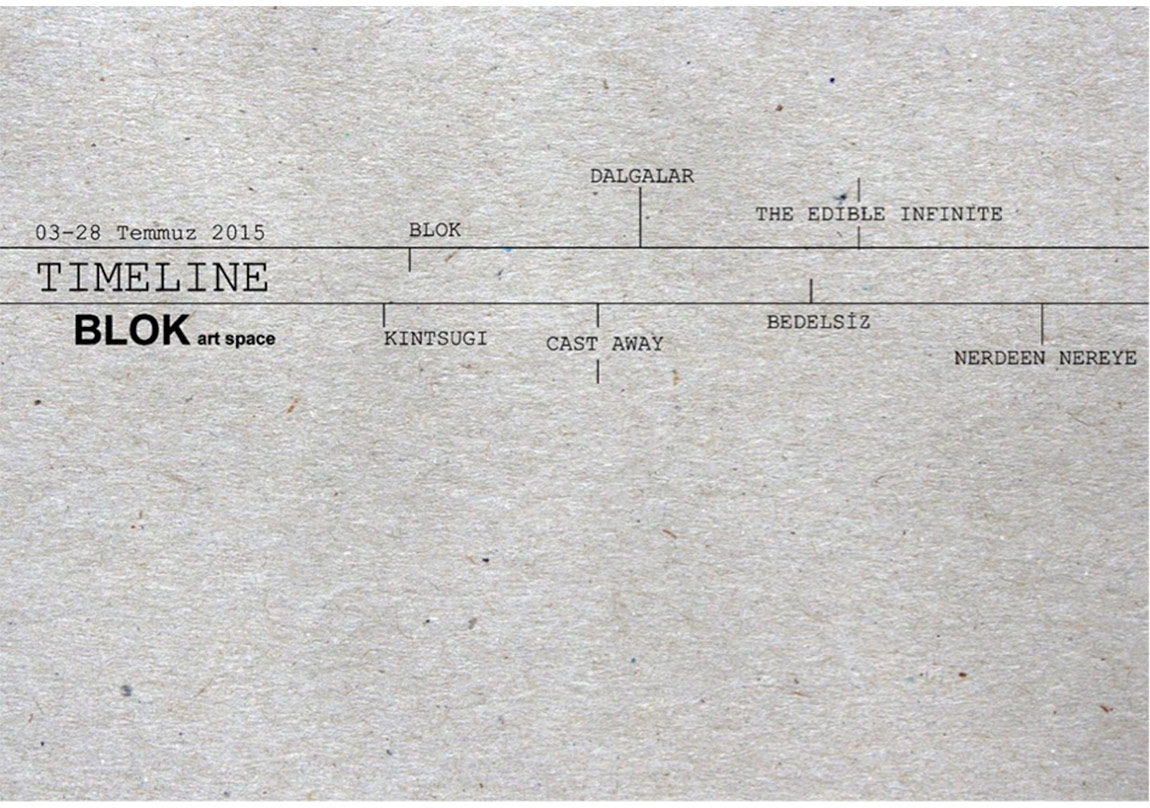 Timeline ile BLOK Art Space'e Uzaktan Bir Bakış