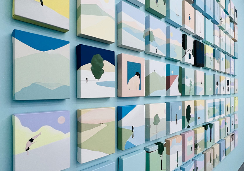 Serdar Acar’ın “Bir Yaz Gecesi Rüyası” Sergisinin Yeni Edisyonu Pi Artworks’te