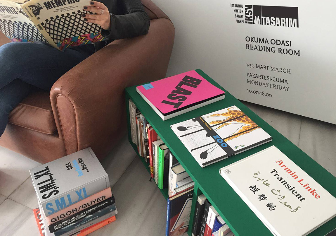 İstanbul Tasarım Bienali Okuma Odası Ziyaretçilerini Bekliyor