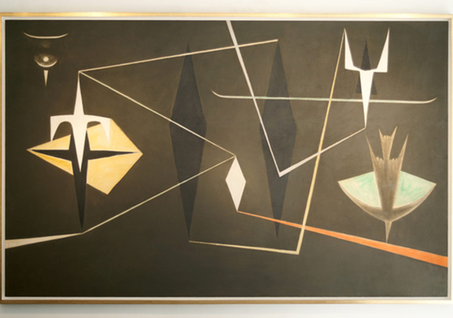 Devrimde Kaybolan Wifredo Lam Tablosu