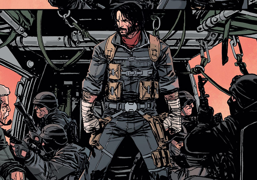 Keanu Reeves Çizgi Roman Yazıyor