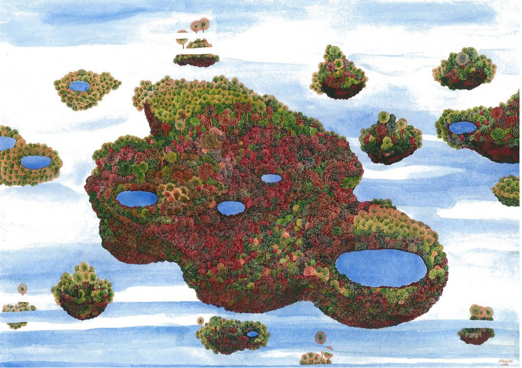 Çizmekle İlgili Her Şeyi Seven Bir Kadın