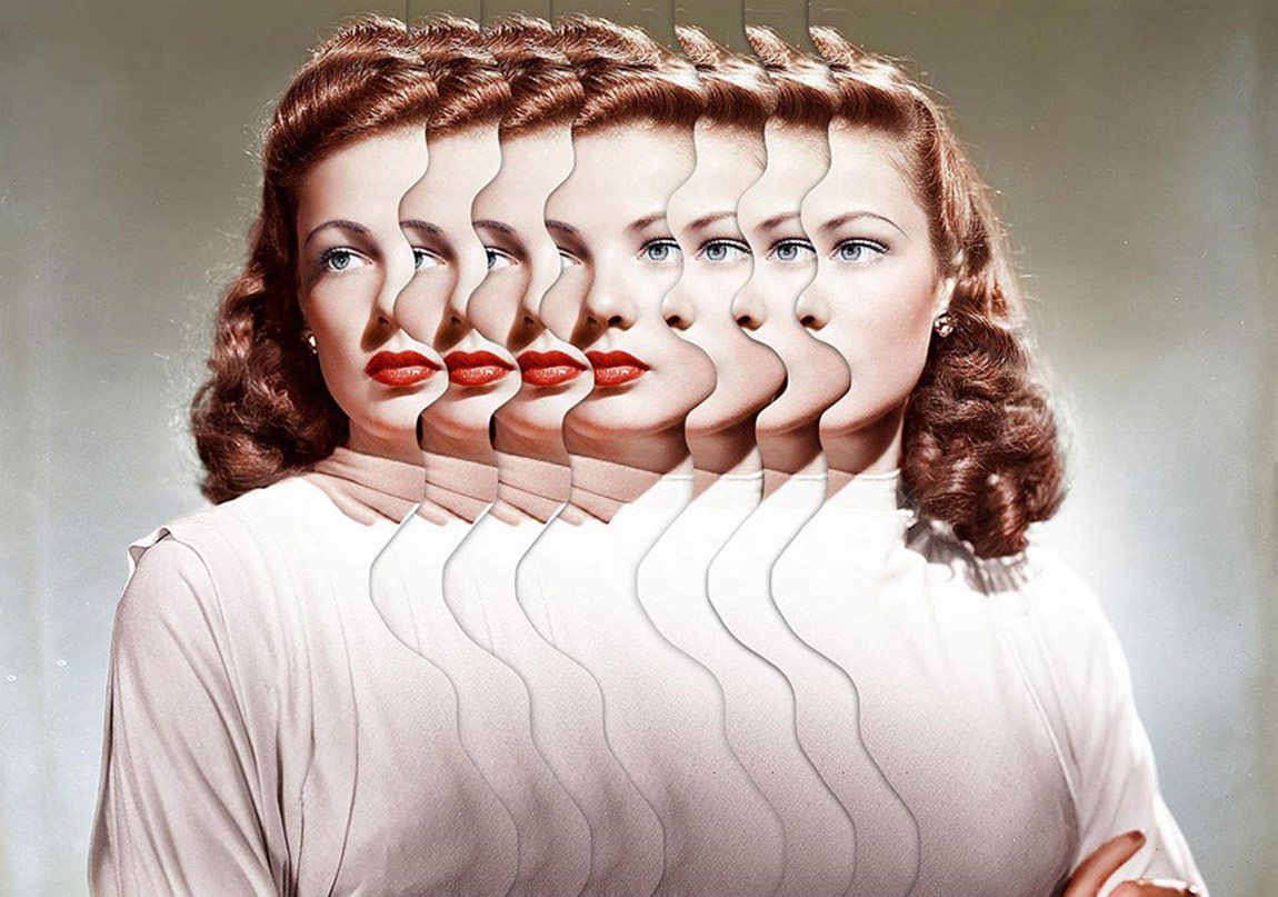 Vintage Portrelerin Sürreal Dönüşümü