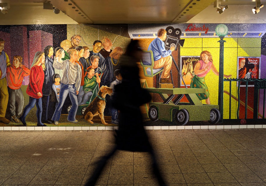 New York Metrosu Rengarenk