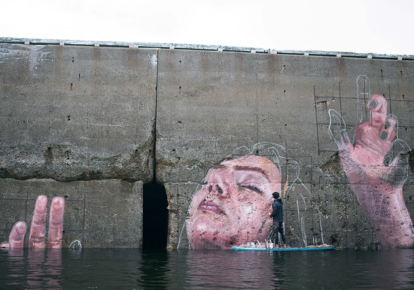 Gelgitin Ardındaki Mural