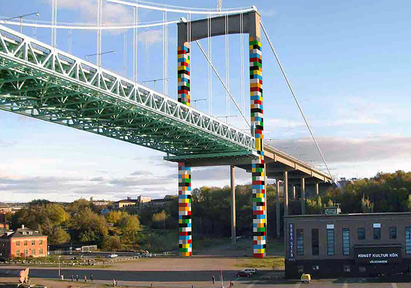 İsveç’in Lego Köprüsü