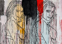 Ghada Amer “Aurora” Sergisiyle Dirimart’ta