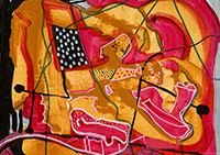 Artin Demirci, “Siyahın İçinde, Beyazın İçinde ve Diğer Patikalar” Sergisiyle Red Rouge Art’ta