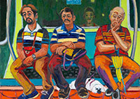 Resul Aytemür’ün “Değişmeyen Hüznün Renkleri” Sergisi Akademililer Sanat Galerisi’nde