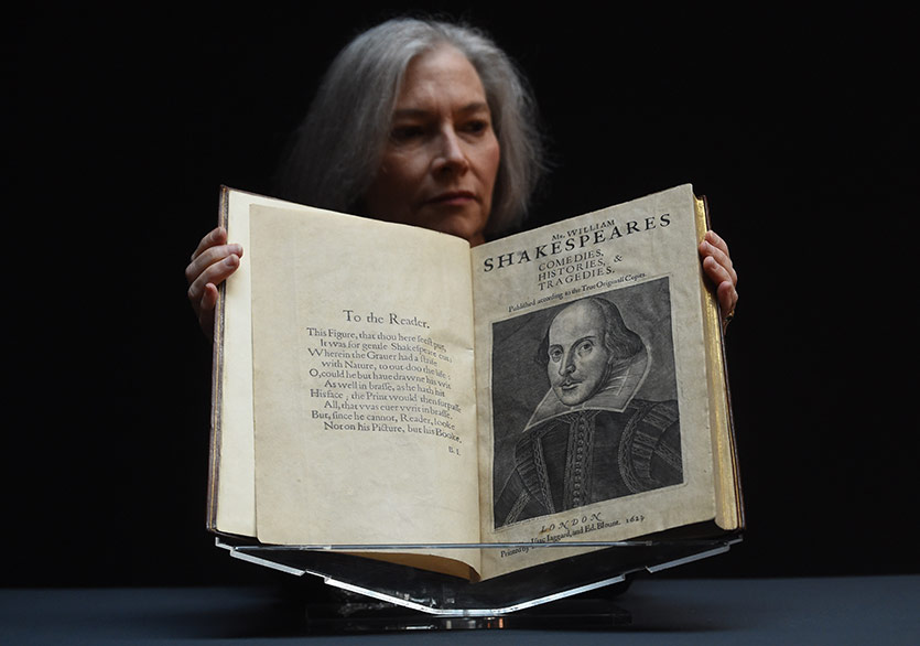 Shakespeare’in “First Folio”su Açık Artırmada Rekor Kırdı