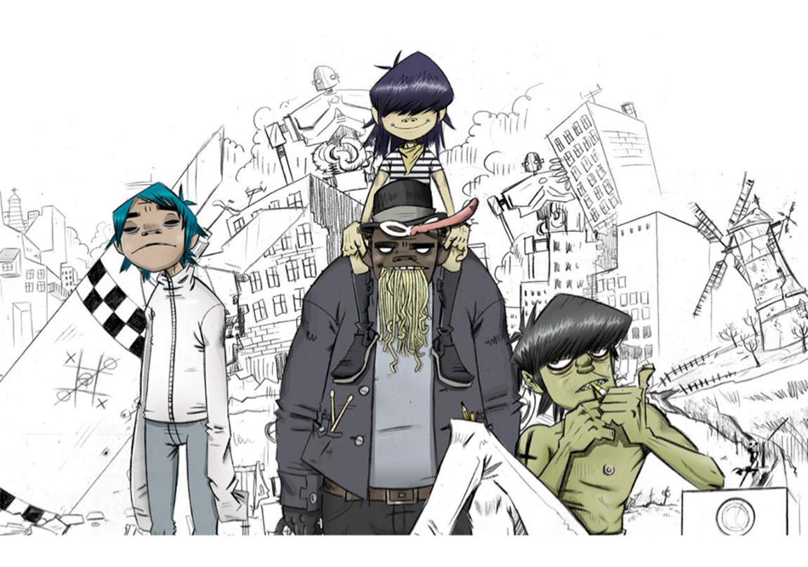 Gorillaz Karakterlerinin Yaratıcısı Sergi Açıyor