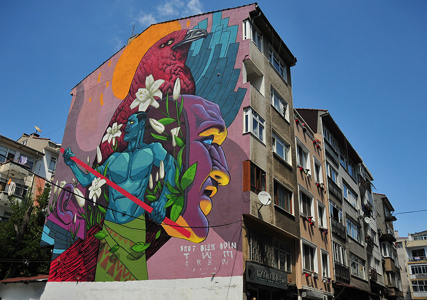 7. Mural İstanbul Festivali Başlıyor 