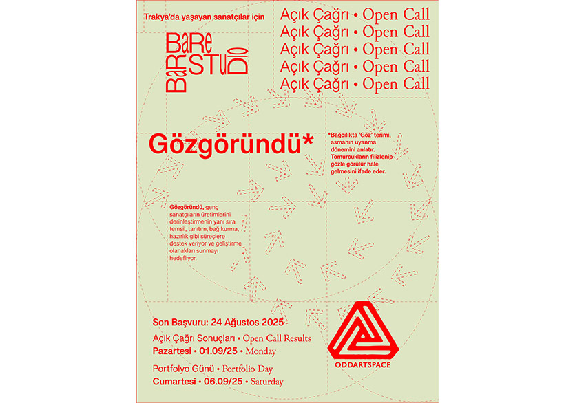 Barbare Studio ve Odd Art Space’ten Açık Çağrı
