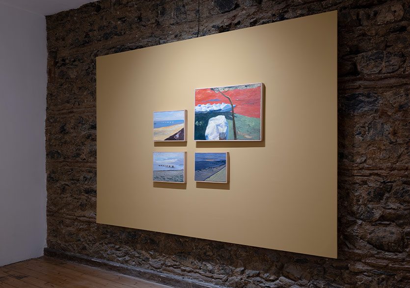 Burak Ata’nın “Ateşi yaktık, denizi içtik” Sergisi Martch Art Project’te