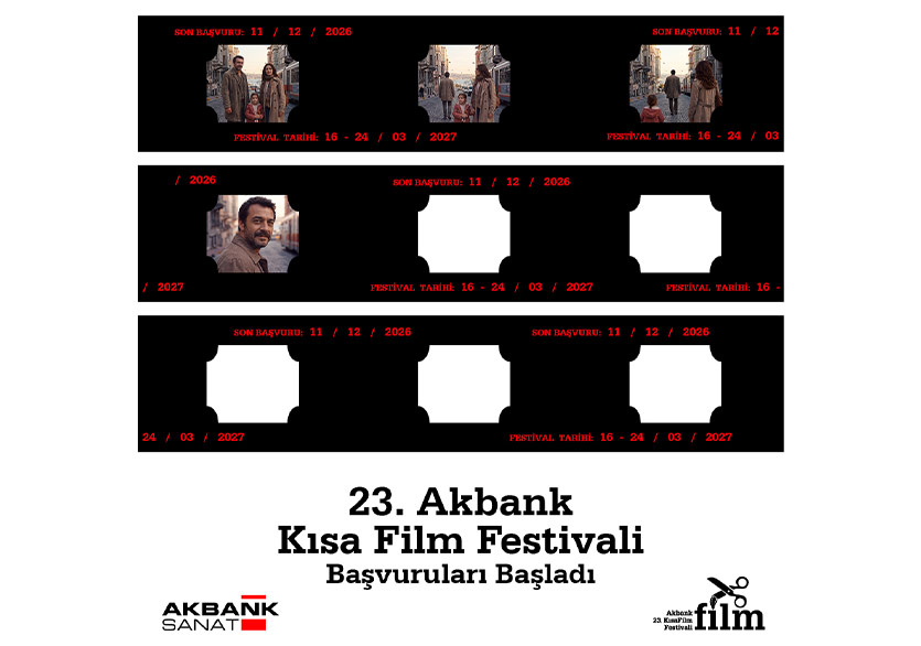23. Akbank Kısa Film Festivali Başvuruları Başladı