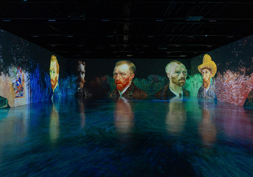 “Van Gogh: Işığın İzinde” Sergisi Dijital Deneyim Merkezi’nde