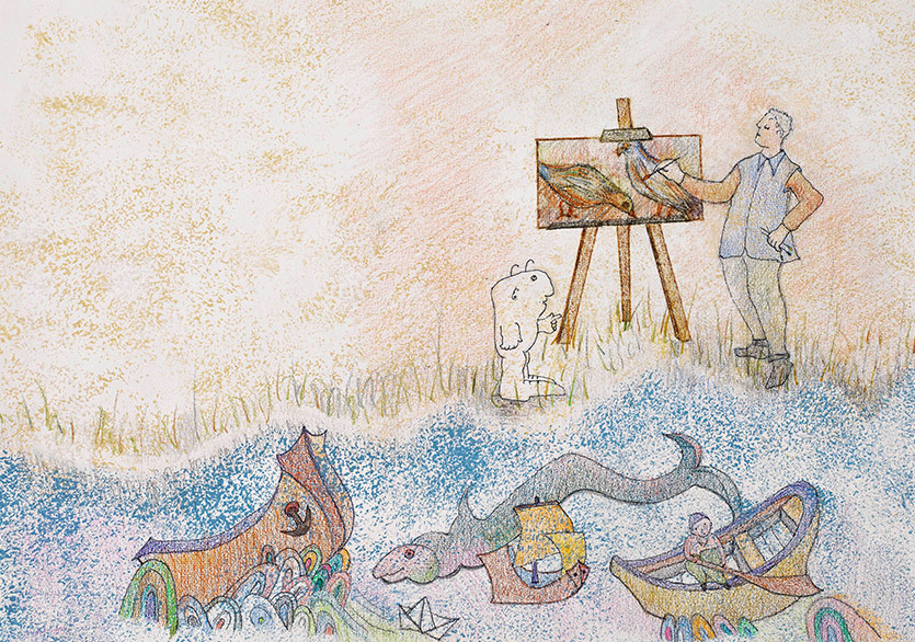 Bozlu Sanat Yayınları’ndan Çocuk Kitabı ve Sergi